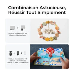 XTool - M1 Ultra 20W - Kit De Luxe Avec Kit De Sécurité OFFERT -3D Prima Boutique xTool M1 Ultra 5 2