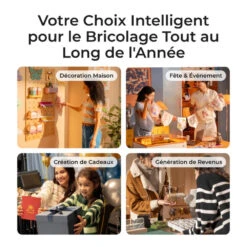 XTool - M1 Ultra - Pack Ultime D'Artisanat Laser Diode Multi-Fonctions - 20 W -3D Prima Boutique xTool M1 Ultra 9 3