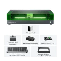 XTool - S1 20W - Kit Complet