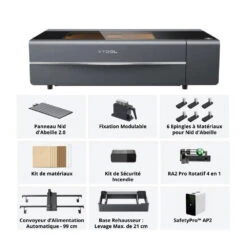 XTool -P2S 55 W - Pack Expert Laser CO2