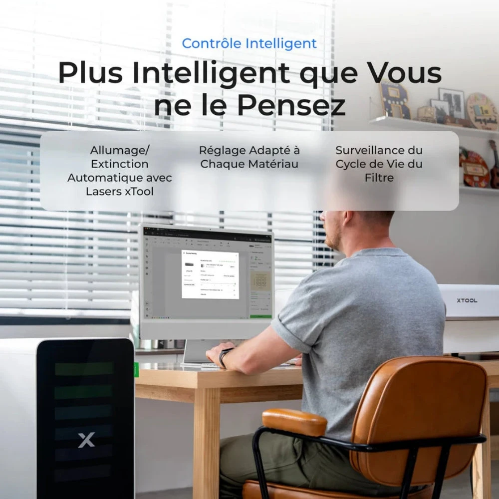XTool - Purificateur D'Air SafetyPro™ AP2 Pour Séries M/S/F/P 9 XTool - Purificateur D'Air SafetyPro™ AP2 Pour Séries M/S/F/P – Image 9