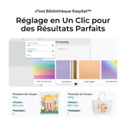 XTool - Tapis électrostatique Pour M1 Ultra 8 XTool - Tapis électrostatique Pour M1 Ultra -3D Prima Boutique xTool Tapis electrostatique pour M1 Ultra 4