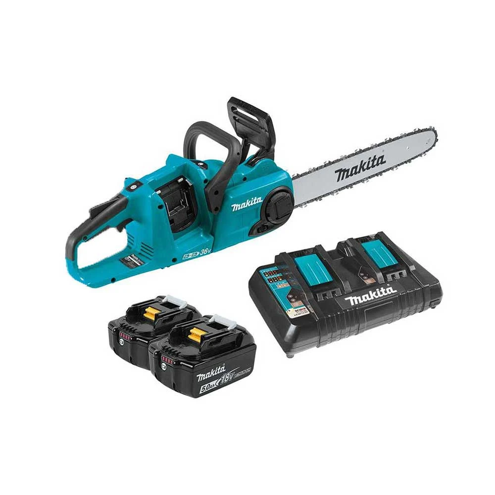 Makita X2 XCU04PT 36-Volt LXT 16-Inch Brushless Cordless Chainsaw Kit 1 Makita X2 XCU04PT 36-Volt LXT 16-Inch Brushless Cordless Chainsaw Kit