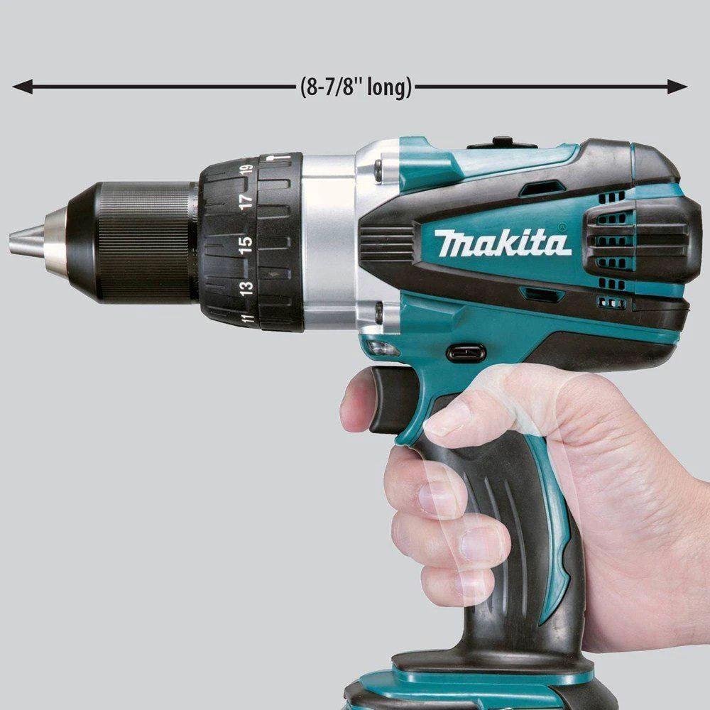 Makita XPH03Z 18V 1/2" LXT Li-Ion Cordless Hammer Driver Drill - Bare Tool 2 Makita XPH03Z 18V 1/2" LXT Li-Ion Cordless Hammer Driver Drill - Bare Tool – Image 2