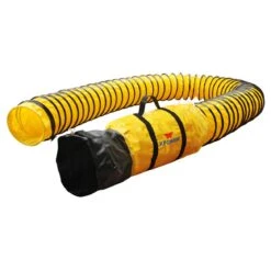 XPower 8DH15 8-Inch X 15-Foot Extra Flexible Ventilation PVC Duct Hose