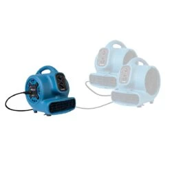 XPower P-230AT 1/4-Hp 2.3-Amp 925-Cfm Electric Mini Mighty Air Mover - Blue -3D Prima Boutique xpr p 230at blue 5