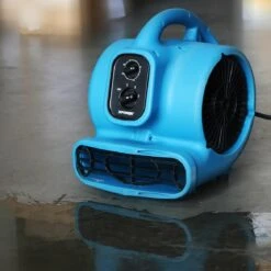 XPower P-230AT 1/4-Hp 2.3-Amp 925-Cfm Electric Mini Mighty Air Mover - Blue -3D Prima Boutique xpr p 230at blue 7