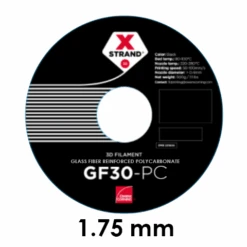 XSTRAND - GF30-PC Polycarbonate Owens Corning - Noir (Black) - 1.75 Mm - 1 Kg