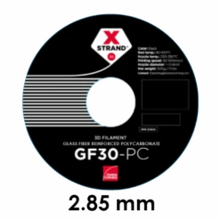 XSTRAND - GF30-PC Polycarbonate Owens Corning - Noir (Black) - 2.85 Mm - 500 G