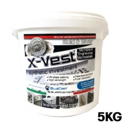 BlueCast - X-VEST Revêtement Synthétique Pour Coulée Directe (Synthetic Investment)- 5 Kg
